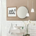 thumbnail image 3 of Wooden Bathroom Signs Decor, Rustic Wash Your Hands Wooden Box Sign, Wood Sign Block Plaque for Restroom Toilet Shelf Table Decorative, 3 of 8