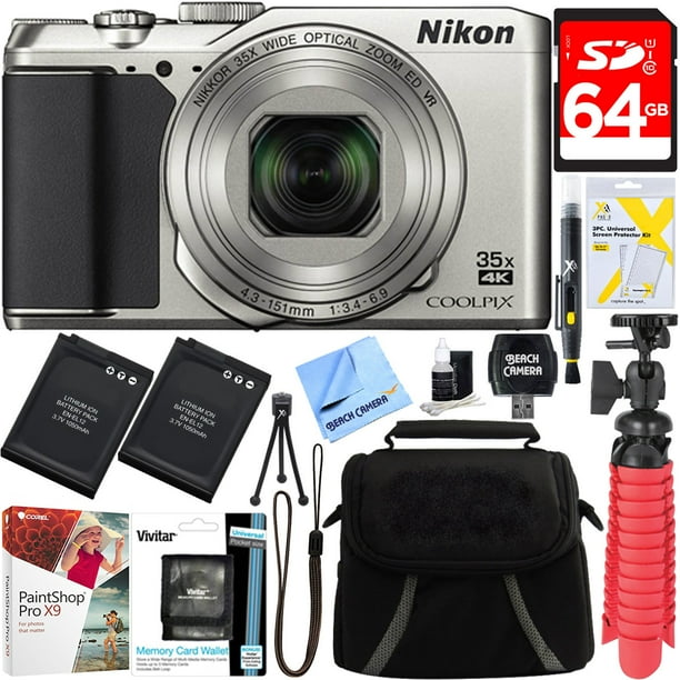 Nikon A900 20MP Longest Slim Zoom COOLPIX WiFi Digital Camera with 4K
