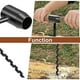 thumbnail image 4 of Bushcraft Outdoor Survival Hand Drill Carbon Steel Manual Auger Drill Self-Tapping Survival Wood Punch Tool for Outdoor Camping, 4 of 5