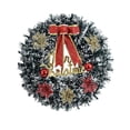 thumbnail image 2 of Christmas Artificial Wreaths Decorative Ribbons Door Hangings Scene Decorations Wall Hangings Home Wall Ornaments Suitable For Christmas Decorations, 2 of 6
