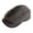 Gray, variant on Men's Real Leather Wool Berets Hat Winter Male Warm Protection Cap 100% Genuine Leather Dad Hat Leisure ,Beautiful Craftsmanship