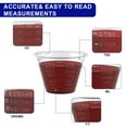 thumbnail image 6 of ReliMedPro Disposable Medicine Dosing Cups Graduated, pack of 500, 1 oz Small Plastic Measuring Cup for Liquid Medication, Paint, Epoxy, Pill and Resin., 6 of 8
