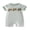 Green, variant on BemeyourBBs Newborn Baby Boy Girl Duck Outfit Summer Clothes Waffle Knit Striped Romper Casual Mallard Embroidered Striped Crew Neck Short Sleeve Infant Jumpsuit Shorts