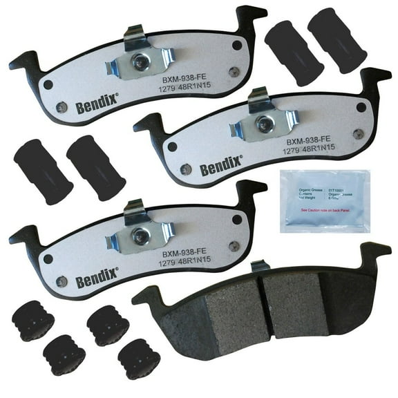 Bendix Brakes Disc Brake Pad Set Fits select: 2007-2017 FORD EXPEDITION, 2007-2017 LINCOLN NAVIGATOR