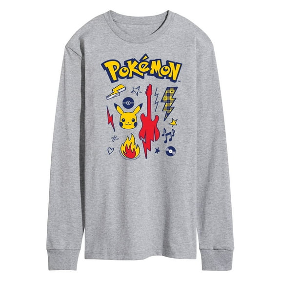 Pokémon - Pokémon Punk Icons - Men's Long Sleeve T-Shirt