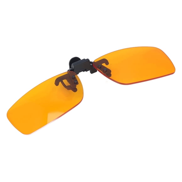 Gafas De Bloqueo Con Luces Azules, Lentes Eficientes Con Clip, Gafas Para Ordenador, Anti UV, Reflectantes, Naranja, PC, Portátil Con Tapa Vertical De 180