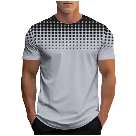 Awdenio Mens Graphic T-shirts Quick Dry Performance Gym T Shirts for Men Athletic Running Training Top Tee Moisture Wicking