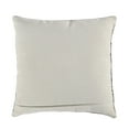 thumbnail image 4 of Jai 22 x 22 Outdoor Accent Throw Pillow, Handwoven Design, Gray Polyester, 4 of 5