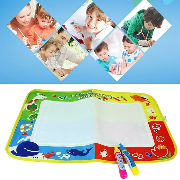 ddioayh Clearance Water Drawing Painting Writing Mat Board Pen Doodle Toy Gift 46 x 30cm