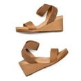 thumbnail image 3 of DREAM PAIRS Women's Elastica Ankle Strap Open Toe Platform Wedge Sandals, 3 of 5