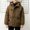 Yellow, variant on Teen Boys Ski Jacket with Hooded Snowboarding Waterproof Fleece Lined Jacket Winter Coat with Multi Pockets Navy 140