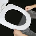 thumbnail image 3 of Disposable Toilet Seat Covers For Bathroom Home Travel Portable, 3 of 5