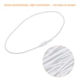 thumbnail image 4 of Unique Bargains Polyester Rope Hang Tag String Snap Lock 200mm/7.87 Inch,1.3mm 200 Pcs,White, 4 of 5