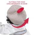thumbnail image 4 of Kids Wool French Beret - Little Girls Artist Beret Hat, 4 of 5