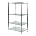 thumbnail image 2 of Wire Shelving Unit, 24"D x 60"W x 74"H, 4 Shelves, Chrome, 2 of 2
