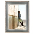 thumbnail image 6 of Malden International Designs Classic Gold Metal With Silver Beads 2-Tone Picture Frame, 4x6, Gold, 6 of 7