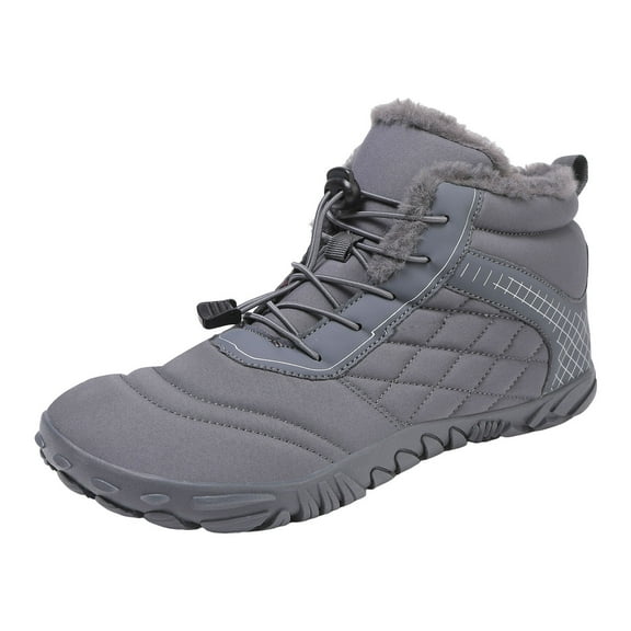 YLYL Women Men Barefoot Boots Winter Barefoot Shoes Wide Toe Non-Slip Walking Hiking Sneakers