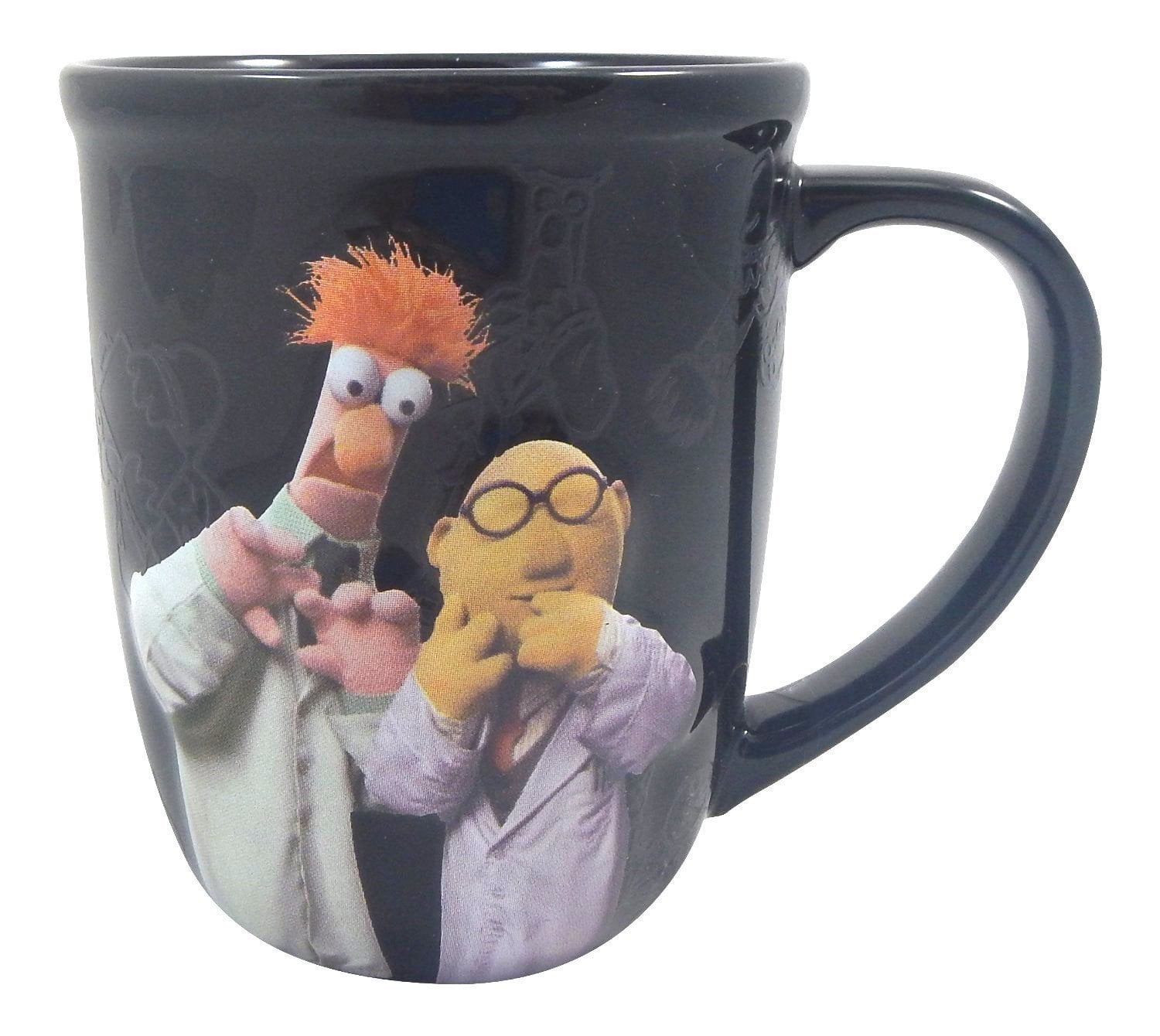 disney parks muppets nerds beaker heat activated ceramic coffee mug new