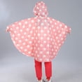 thumbnail image 7 of Odeerbi Rain Coats Kids Rain Jacket Waterproof Girls Boys Rain Cape Kid Hooded Jacket Hooded Bats, 7 of 7