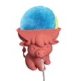 thumbnail image 4 of Cute Highland Cattle Sponge Holder with Drainage - Funny Scrub Sponge Stand for Kitchen Sink Countertop Organizer Gadget, 4 of 8