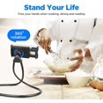 thumbnail image 2 of Cell Phone Gooseneck Holder, Universal Mobile Phone Stand, Lazy Bracket, Hanging on Neck Cell Phone Mount Holder, DIY Flexible Mount Stand with Multi Function, 2 of 7