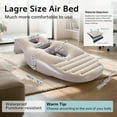thumbnail image 2 of Aorsher Inflatable Pregnancy Pillow with Electric Air Pump, Full Body Maternity Pillow with Belly Hole for Side & Prone Sleeping, Portable Pregnancy Must Haves, Comfortable Airbed for Pregnant Women, 2 of 7