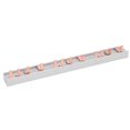 thumbnail image 4 of Breaker Bus Bar, Wear Resistant 12 Ways Wire Terminal Block Red Copper  For C45 DZ47 IC65N Type, 4 of 8
