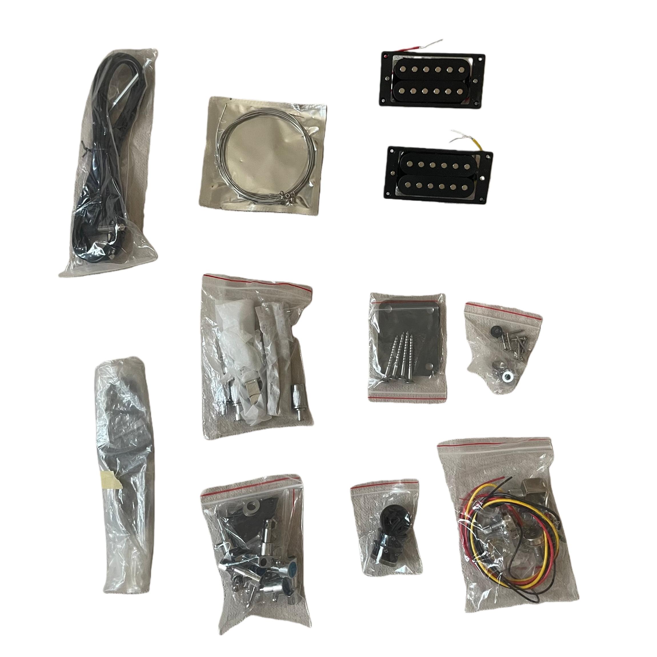DIY Electric Guitar Kit Rosewood Fingerboard Mahogany Body ICE-Style 6-String Maverick