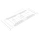 thumbnail image 1 of Estante para acuario, profesional, repuestos, útil, resistente, almacenamiento de herramientas Transparente, 1 of 9