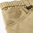 thumbnail image 7 of Mens Work Cargo Pants Waterproof Elastic Waist Cargo Pants Hiking Ripstop Military Hiking Pants with Multi Pockets Quick Dry Apparel,Brown M, 7 of 7