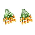 thumbnail image 2 of Flores artificiales Kearding 10 piezas de color sólido decoración de flores falsas, 2 of 6
