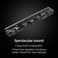 thumbnail image 4 of Barra de sonido Dolby Atmos compacta de 3.1 canales Sony HT-S2000., 4 of 5