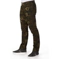 thumbnail image 2 of RAW X Men's Slim Skinny Fit Biker Jean, Comfy Flex Stretch Moto Wash Rip Distressed Denim Jeans Pants, 2 of 3