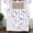 12Purple, variant on Ikfashoni Hookless Shower Curtain with Snap in Liner, White Boho Floral Waterproof Fabric Mesh Window Bath Curtain, 71"X74"