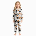 thumbnail image 2 of Gerichy Toddlers Pajamas Sets Halloween Boys Girls Sleepwear Pumpkin Graphic PJS Clothes Set 2T-9T, 2 of 7