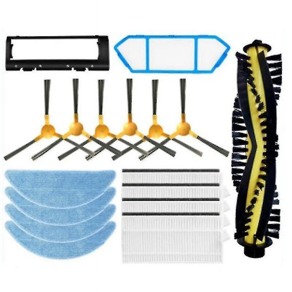 Main Side Brush Filter Mop Cloth Replacement Parts For Neatsvor X500
