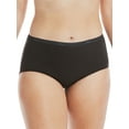 thumbnail image 3 of Hanes Womens Underwear 10-Pack, Full-Coverage Brief Panties, Moisture-Wicking Underwear for Women, 3 of 7