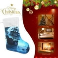 thumbnail image 4 of Coolnut Pirate Ship Christmas Stockings, 17.7 Inch Large Xmas Stocking Fireplace Hanging Stocking Socks - 2 Pack Holiday Gift Decor, 4 of 7