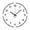 White, variant on Esquirla Wall Clock Ornament Modern Creative Non Ticking Unique Simple Wall Art Decorative Clock for Bedroom Indoor Office Dining Room White