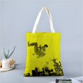 thumbnail image 2 of LazarusBolso de tela con estampado de lienzo para mujer, bolsa de compras reutilizable y estética, con cremallera interior, regalo para mujer, 35 × 40 cm., 2 of 6