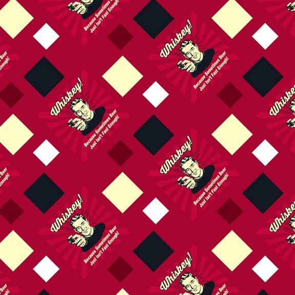 Whiskey Because Sometimes Beer Isn't Fast Enough Funny Humor Premium Roll Gift Wrap Wrapping Paper