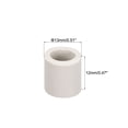 thumbnail image 2 of Uxcell 20 Pcs Ceramic Tube Insulated Electronic Wire Heat Insulation Protection Single Bore 13mm x 12mm, 2 of 6