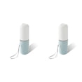 thumbnail image 2 of yingyy Toothbrush Case Portable Toothpaste Container Daily Use Multifunctional Bathroom for Home Travel Business Trips Hiking blue and white 2Set, 2 of 6