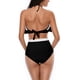 thumbnail image 4 of Trajes de baño tankini para mujer Traje de baño con cuello en V para mujer Trajes de baño Traje de baño de dos piezas para mujer Trajes de baño tankini para mujer Traje de baño de 2 piezas para mujer, 4 of 6