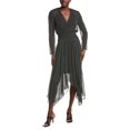 thumbnail image 3 of Maje womens  Handkerchief Midi Dress, T42, White, 3 of 4