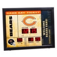thumbnail image 6 of San Francisco 49ers 23" x 18" Bluetooth Scoreboard Wall Clock, 6 of 7