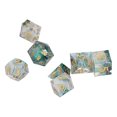 thumbnail image 3 of Uds dados de resina transparente de múltiples caras decoración del hogar accesorio de juego para fiesta, 3 of 9