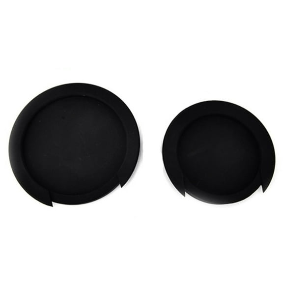 2 Pcs Classic Guitar Sound Silicone Guitar Sound Hole Cover Mute Cover Guitar Accessories - XL & S
