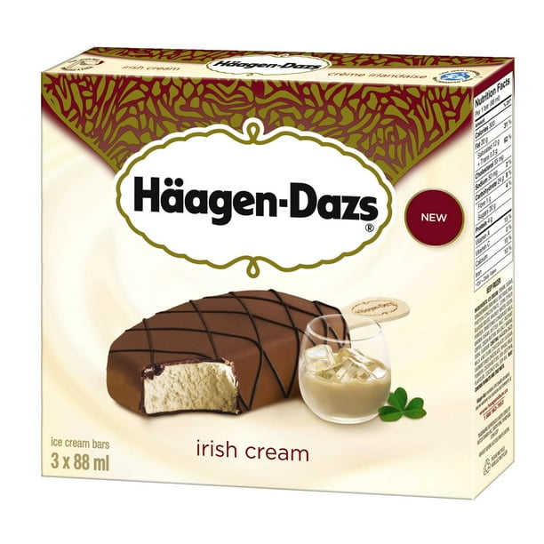 HÄAGEN-DAZS® Crème irlandaise  barres de crème glacée
