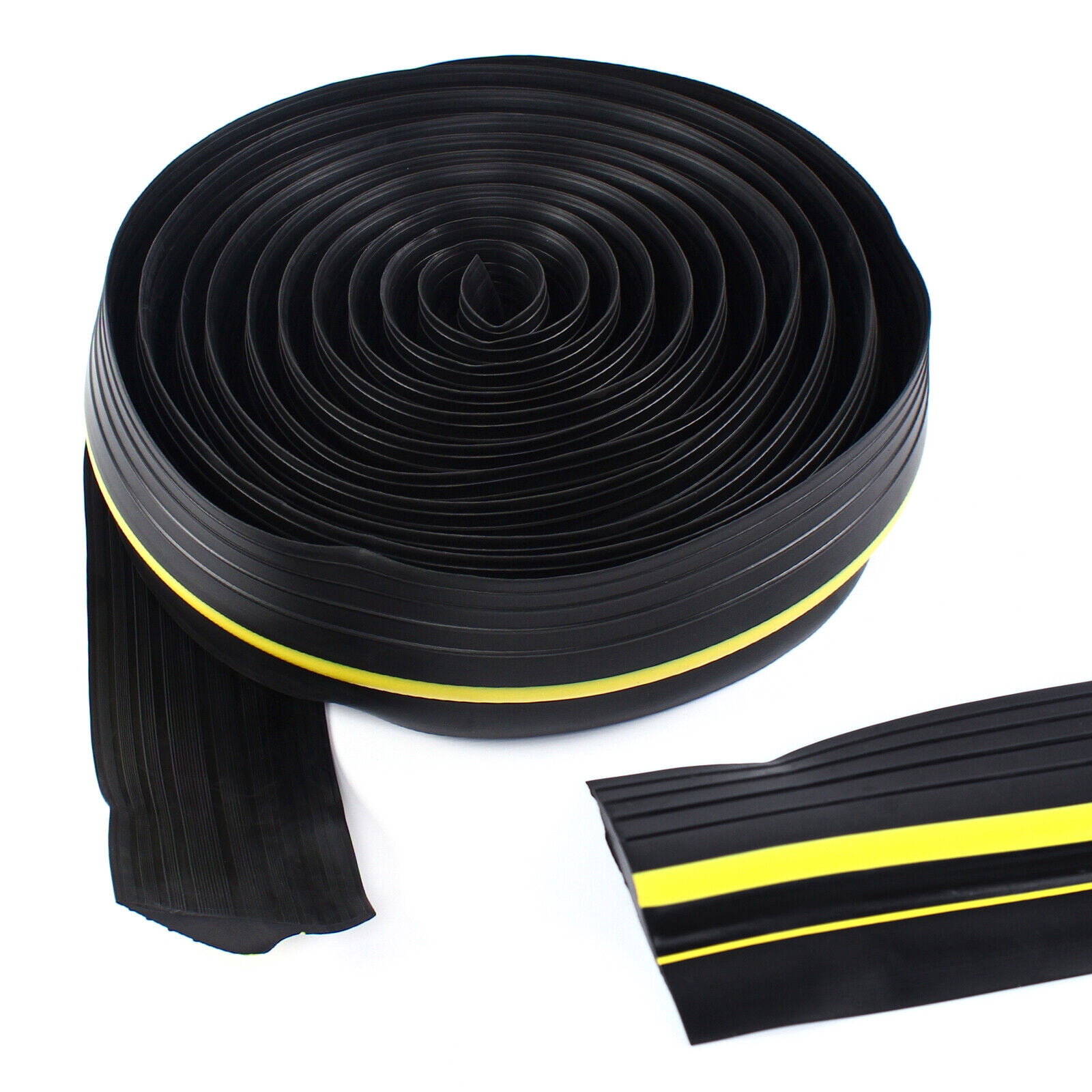 20Ft Garage Door Floor Strip Bottom Seal Threshold Rubber Weather Replacement Black Garage Door Threshold Sealing Strip
